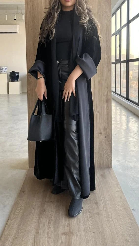 Kimono velours en soie