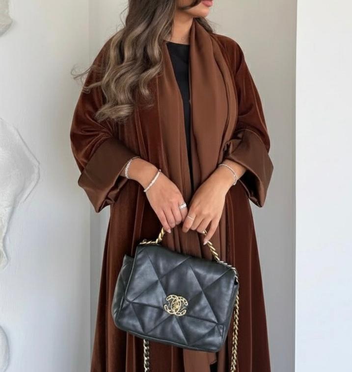 Kimono velours en soie