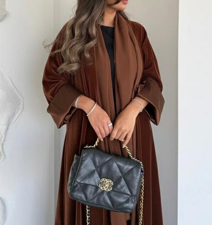 Kimono velours en soie