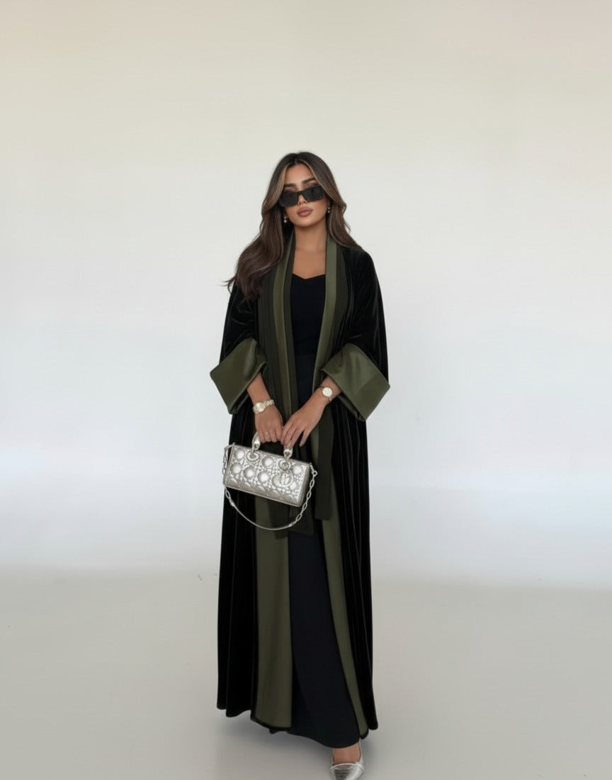 Kimono velours en soie