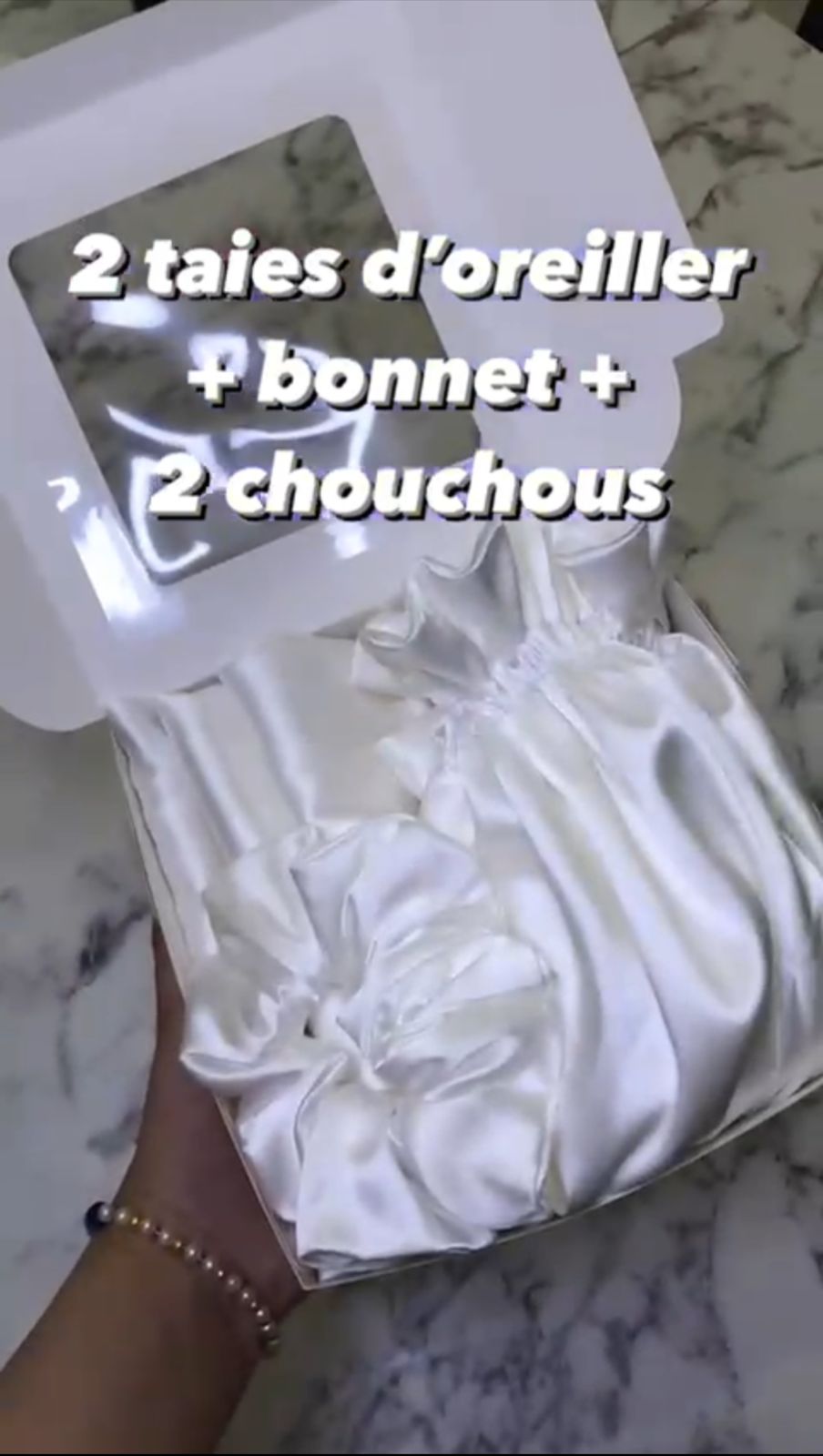 2 taies 2 chouchous 1 bonnet