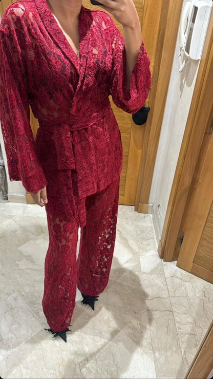 Ensemble en dentelle