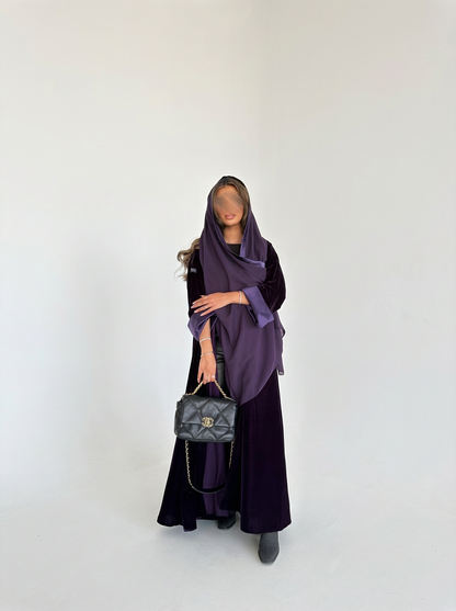 Kimono velours en soie